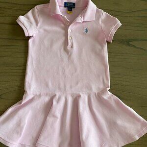 Polo Ralph Lauren Girl's Pink Dress S-4T
